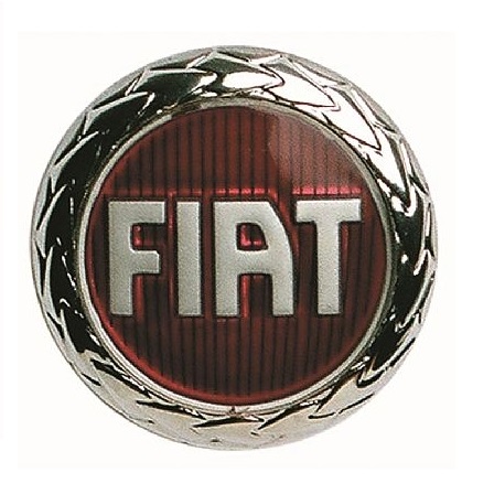 Emblema Fiat Grade Uno Palio Strada Siena Doblo Idea Vermelho