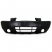 Parachoque dianteiro ecosport 2004 ate 2007 - preto com farol auxiliar 