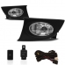 Farol Auxiliar Honda Fit 2008 A 2010 Kit Com Moldura Preta E Lampada