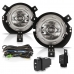 Kit Farol Auxiliar Triton 2007 A 2010 Com Moldura Cinza E Lampada