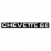 Emblema Chevette SE Plaqueta Friso Lateral