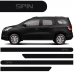 APLIQUE FRISO LATERAL SPIN 2012 A 2015 PRETO CARBON 