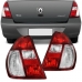 Lanterna Traseira Renault Clio Sedan A Partir 2004 Bicolor - Lado Direito/Lado Esquerdo
