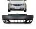 Para-choque Dianteiro Fox 2003 Ate 2007 - Preto Liso Com Farol