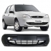 Para-choque Dianteiro Fiesta/Courier 2000 Ate 2002 - Preto Texturizado Sem Farol