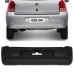 Para-choque Traseiro Gol G4 2005 Ate 2010 - Preto Liso