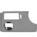 Moldura Painel Gol G3 (Difusor Ar + Farol) Cinza Flanel