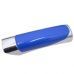 Capa Manopla Freio Mao Azul/Cromada