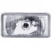 Farol Auxiliar Retangular 150 x 87 mm Longo Alcance Aço ( Par ) - RCD