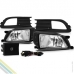Kit Farol Auxiliar Gol/Voyage GVI A Partir 2013 Moldura Com Friso Preto