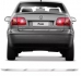 Friso Tampa Traseira Polo Sedan 2003 Ate 2009 - Acetinado/Cromado