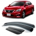 CALHA CHUVA NISSAN SENTRA 2014 A 2020 - 4 PORTAS
