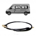 Cabo Freio Mão Renault Master 2.5 D/2.8 TDI 1997 em diante Chassi Curto Traseiro 1450 mm