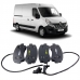 Pastilha Freio Traseira Renault Master 2.3 DCI 2013 em diante C/Alarme 