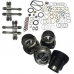 Kit Motor Fusca/Brasilia/Variant/TL/Kombi 1500 (Camisa/Pistao/Aneis/Capa Tucho/Juntas) Metal Leve