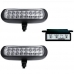 Farol Auxiliar Slim Estrobo 16 Leds Azul 12/24V Autopoli - Par