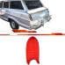 Lente Lanterna Traseira Veraneio 1964 A 1980 Rubi - Acrilux