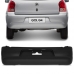 Para-choque Traseiro Gol G4 2005 Ate 2010 - Preto Liso 