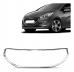 MOLDURA CROMADA GRADE PEUGEOT 208 2013 A 2016