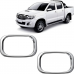 APLIQUE MOLDURA CROMADA LANTERNA PARALAMA HILUX 2005 A 2015