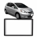 MOLDURA PAINEL HONDA NEW CITY FIT 2 DIN PRETA 