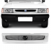 GRADE DESMONTAVEL CROMADA RADIADOR UNO/FIORINO 2002 A 2004