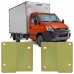 SUPORTE TRAVA ELETRICA IVECO DAILY 2008 A 2013 2 PORTAS