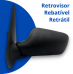Retrovisor Fiat Palio 4 Portas 1996 A 2000 Sem Controle