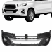 PARACHOQUE DIANTEIRO HILUX 2018 A 2020 SEM GRADE PRETO LISO