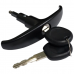 MACANETA EXTERNA PORTA MALA KOMBI CLIPPER 1978/1995 - PRETO