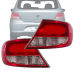 PAR LANTERNA TRASEIRA GOL G5 2009/2013 RUBI/CRISTAL
