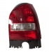 PAR LANTERNA TRASEIRA GOL G3 2000/2005 CARCACA PRETA