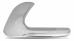 PAR MACANETA INTERNA CROMADA GOL G2/G3 4 PORTAS 1996/2003