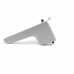 PAR MACANETA INTERNA GOL G4/FOX 2003/2009 CINZA METAL