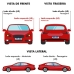 APLIQUE RETROVISOR CROMADO ECOSPORT 13/17 C/FURO L/DIREITO