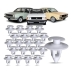KIT 40 PRESILHA GRAMPO FORRO PORTA PASSAT/GOL 1980/1994