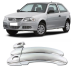  APLIQUE MACANETA EXTERNA CROMADO GOL/FOX G4 2 PORTAS