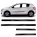 APLIQUE FRISO LATERAL RENAULT SANDERO 15/18 4 PORTAS PRETO