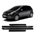 APLIQUE FRISO LATERAL PUNTO PRETO CROMADO 3014A
