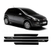 APLIQUE FRISO LATERAL PUNTO PRETO CROMADO 3014A