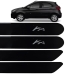 APLIQUE FRISO LATERAL KA 2015 A 2024 4 PORTAS PRETO 6097