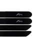 APLIQUE FRISO LATERAL KA 2015 A 2024 4 PORTAS PRETO 6097