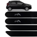 APLIQUE FRISO LATERAL KA 2015 A 2024 4 PORTAS PRETO 6097