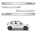 APLIQUE FRISO LATERAL MARCH 4 PORTAS CROMADO PERSONALIZADO