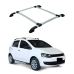 RACK BAGAGEIRO TRAVESSA TETO PRATA FOX/SPACEFOX 2003/2015