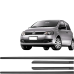 APLIQUE FRISO LATERAL FOX 2010 A 2014 4 PORTAS PRETO 