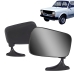 PAR RETROVISOR EXTERNO PRETO FIAT 147 ANO 1976/1986