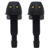 PAR BRUCUTU ESGUICHO PRETO PARA-BRISA 2 SAIDA MB 1113/2213 