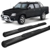 PAR ESTRIBO OVAL PRETO S10 CABINE DUPLA 1997/2011 - BEPO