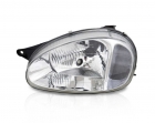 Farol Corsa 2000 A 2007 Pisca Cristal/Carcaca Preta/Lente Vidro